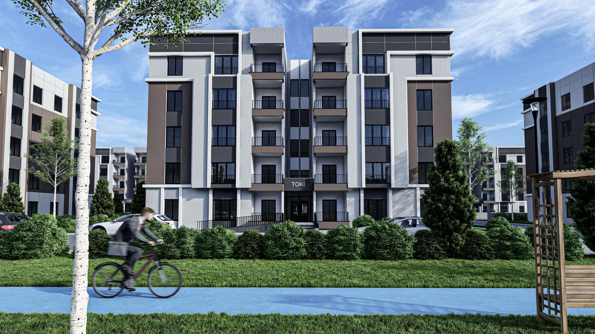 Diyarbakır İli Bağlar İlçesi Oğlaklı Mahallesi 2.Etap 1598 Adet Konut İnşaatı