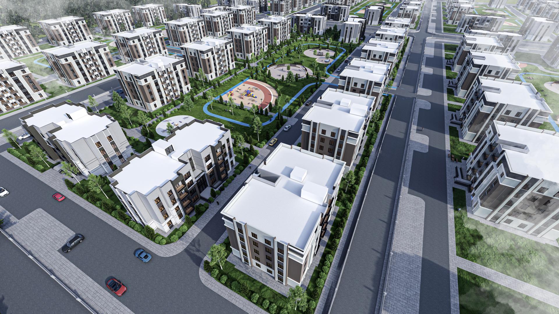 Diyarbakır İli Bağlar İlçesi Oğlaklı Mahallesi 2.Etap 1598 Adet Konut İnşaatı